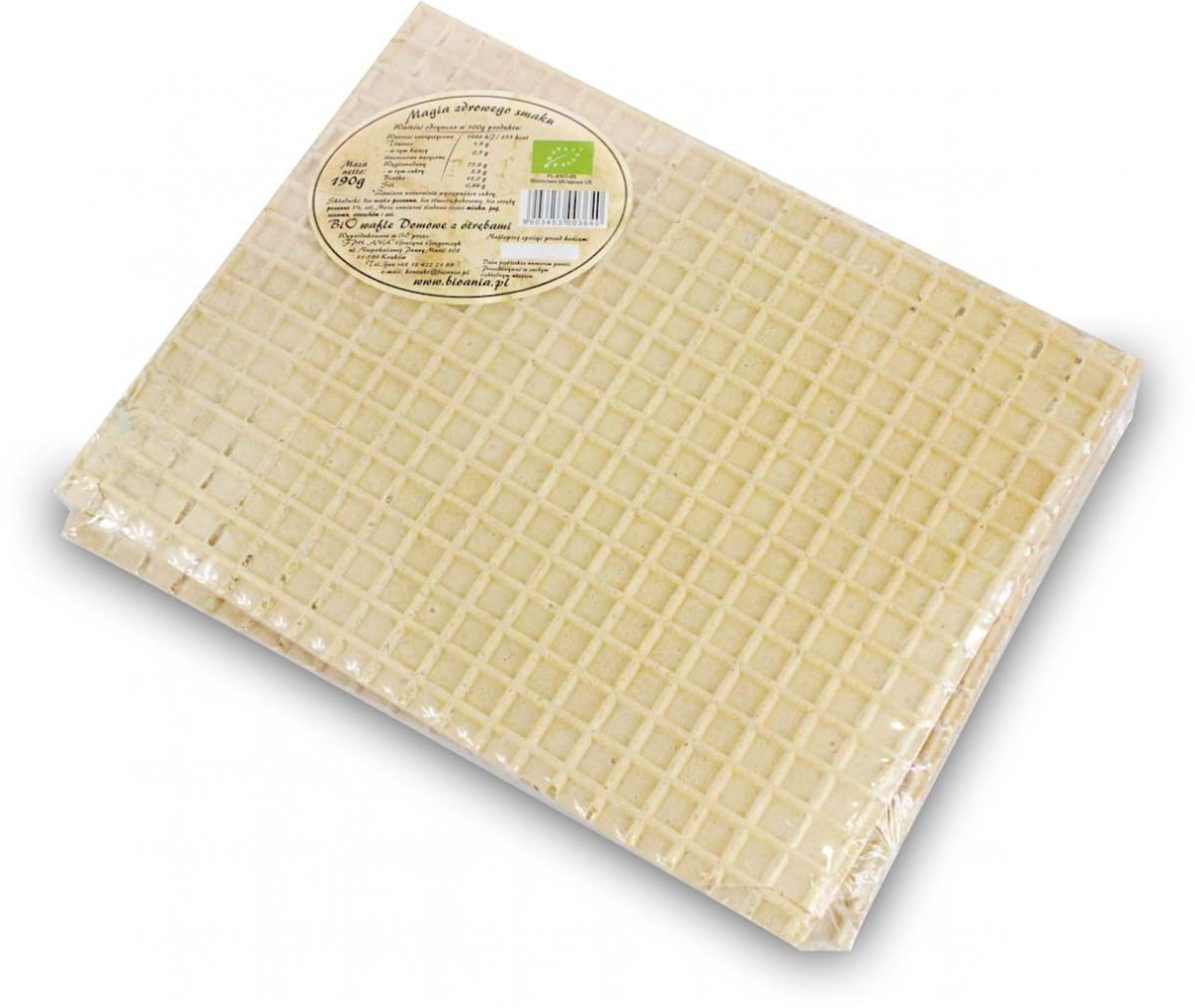 Gaufrettes maison au son sans sucres ajoutés BIO 190 g - BIO ANIA