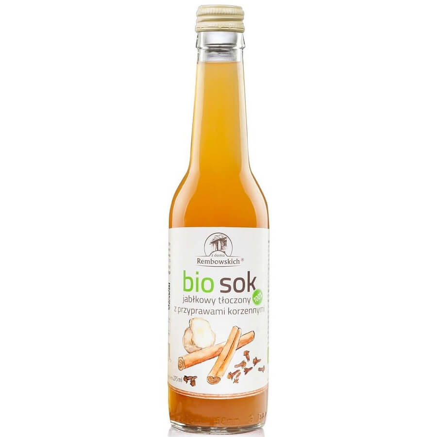 Jus de pomme aux épices BIO 275 ml - REMBOWSCY