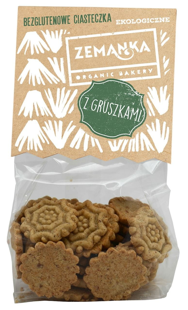 Biscuits aux poires sans gluten BIO 100 g - ZEMANKA