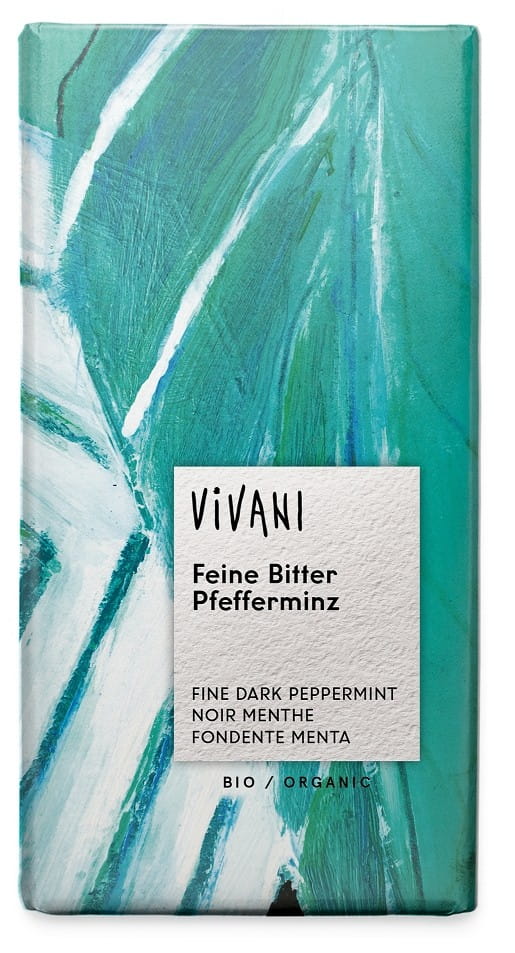 Chocolat à la menthe BIO 100 g - VIVANI