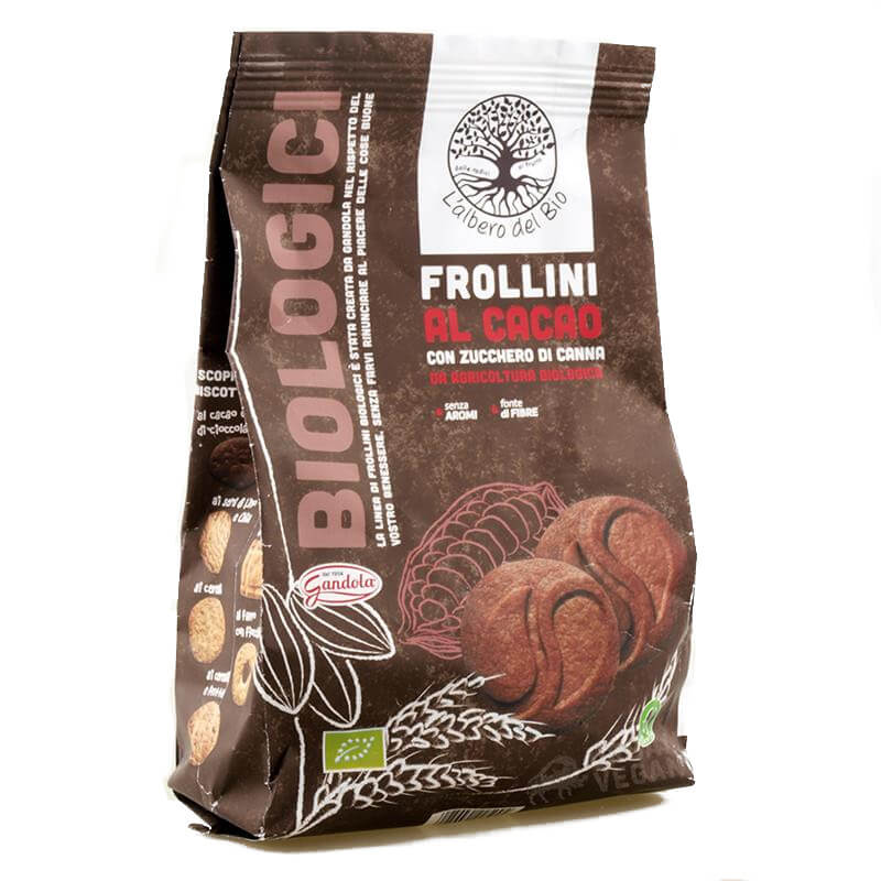 Biscuits au cacao vegan BIO 350 g GANDOLA