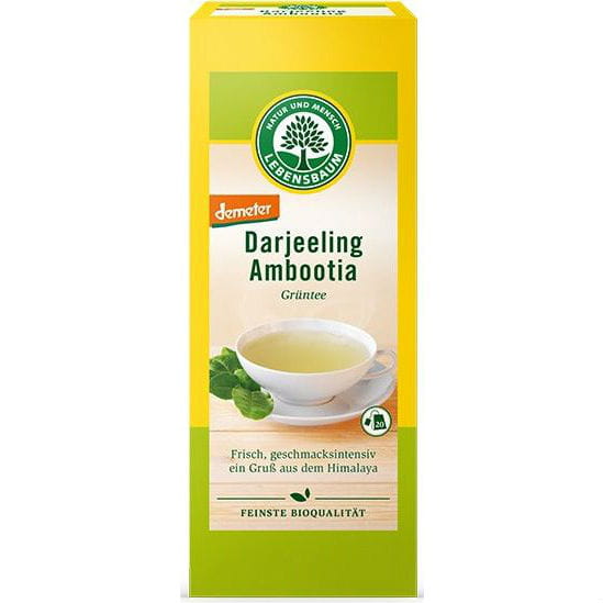 Thé Vert Darjeeling BIO (20 x 15 g) - LEBENSBAUM