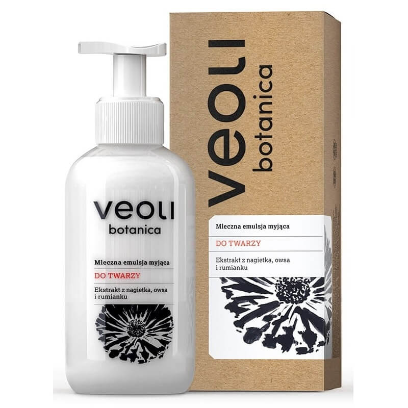 Emulsion lactée nettoyante visage 145 ml - VEOLI BOTANICA