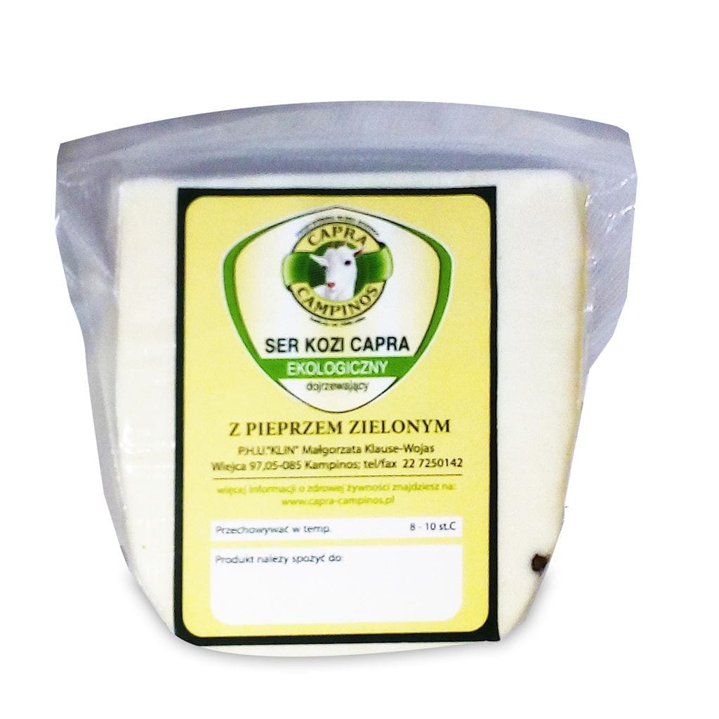 Fromage de chèvre affiné au poivre vert BIO (0,20 kg) - CAPRA CAMPINOS