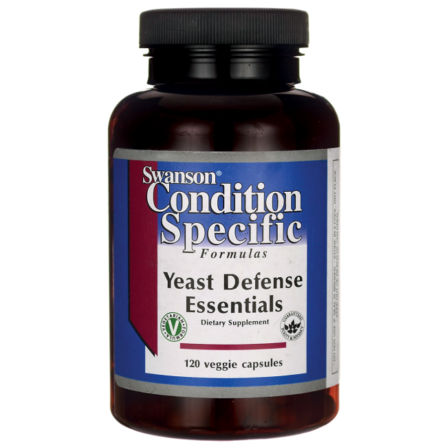 Yeast defense essentials protection anti-levure 120 comprimés SWANSON