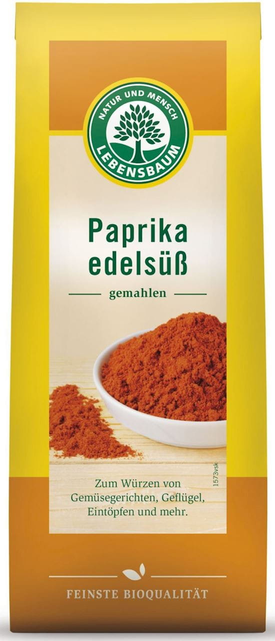 Piment doux moulu BIO 50 g - LEBENSBAUM