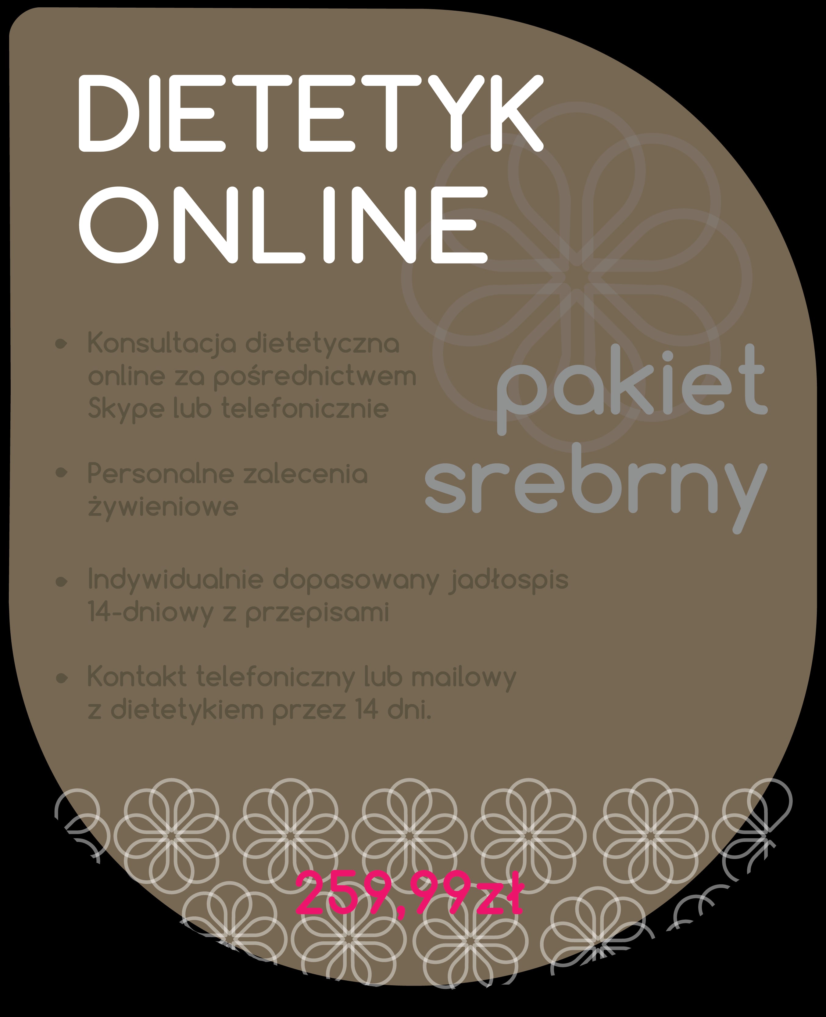 Diététiste en ligne - forfait argent