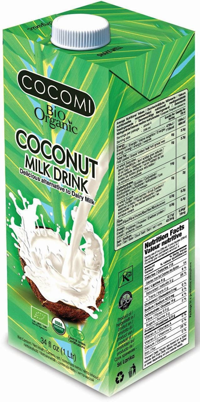 Boisson à la noix de coco BIO 1000 ml - COCOMI