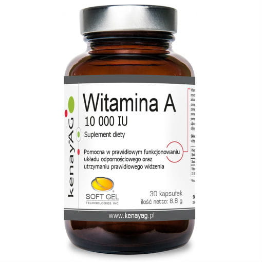 Vitamine A 10 000 UI 30 gélules KENAY