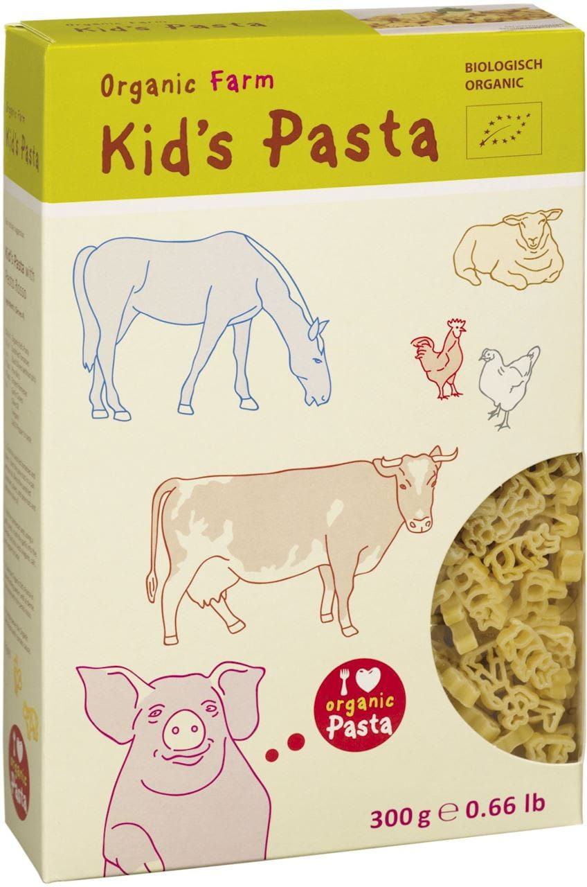 Pâtes (semoule) pour enfants ferme BIO 300 g - ALB GOLD