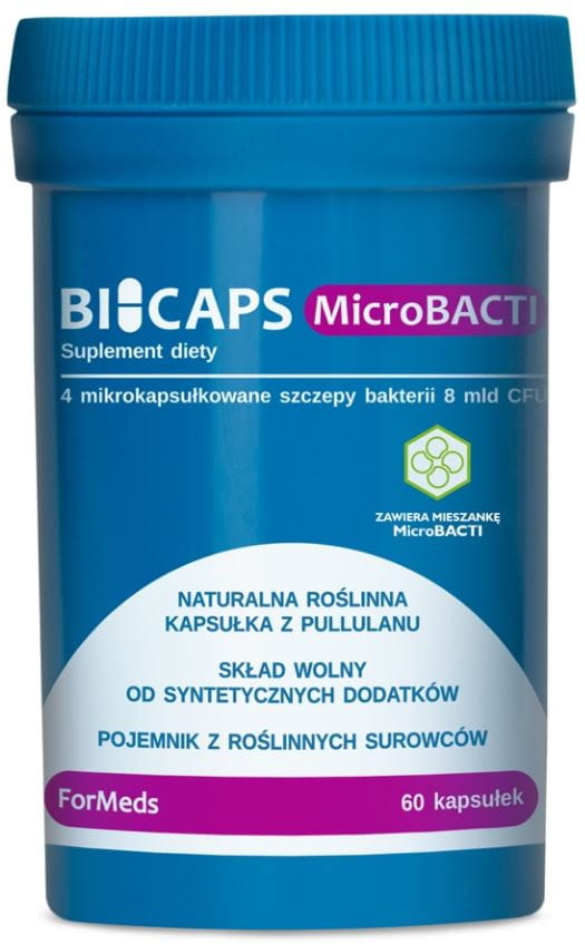 Bicaps microbacti Probiotique 60 gélules FORMEDS