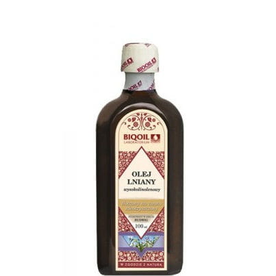 Huile de lin budwig, riche en linoléen, pressée à froid 100ml BIOOIL