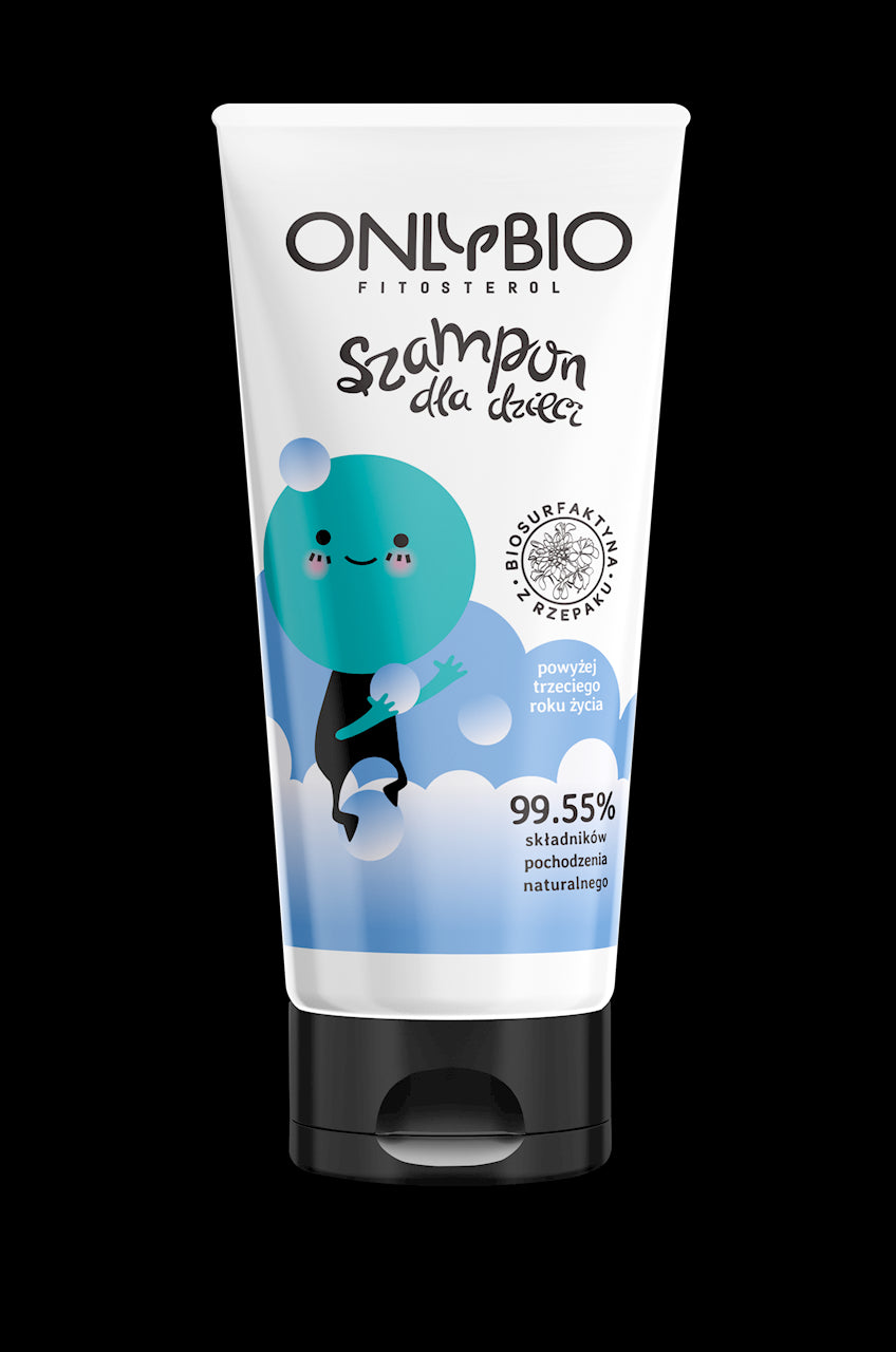 Shampooing cheveux pour enfants de plus de 3 ans - Tube 200 ml - UNIQUEMENT BIO