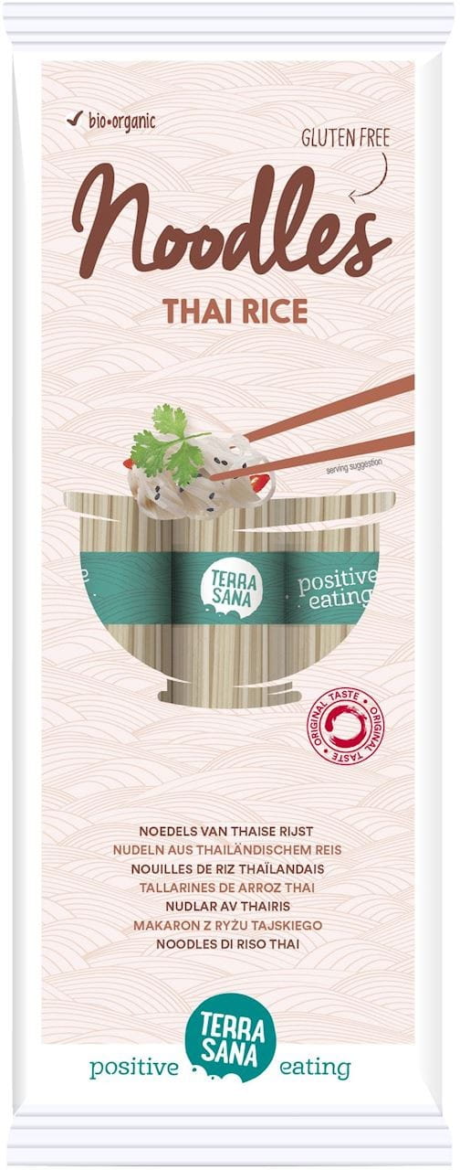 Pâtes (riz à base de riz thaï) sans gluten BIO 250 g - TERRASANA