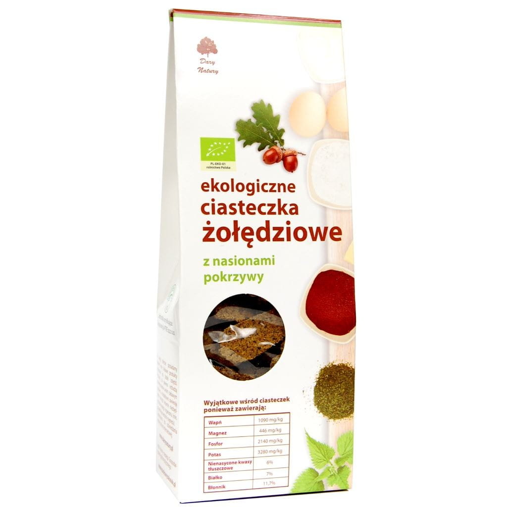 Biscuits de gland aux graines d'ortie BIO 100 g - CADEAUX DE LA NATURE