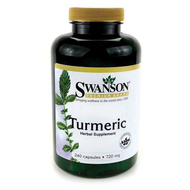 Curcuma Curcuma 720mg 240 comprimés SWANSON