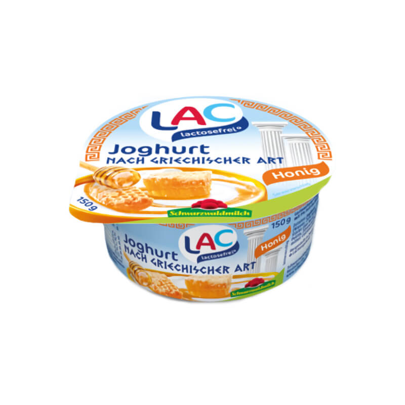 Yaourt à la grecque au miel sans lactose 150 g SCHWARZWALDMILCH