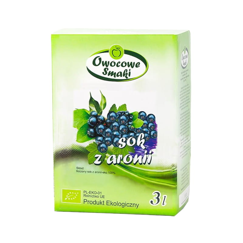Jus d'Aronia BIO 3 L - SAVEURS FRUITS