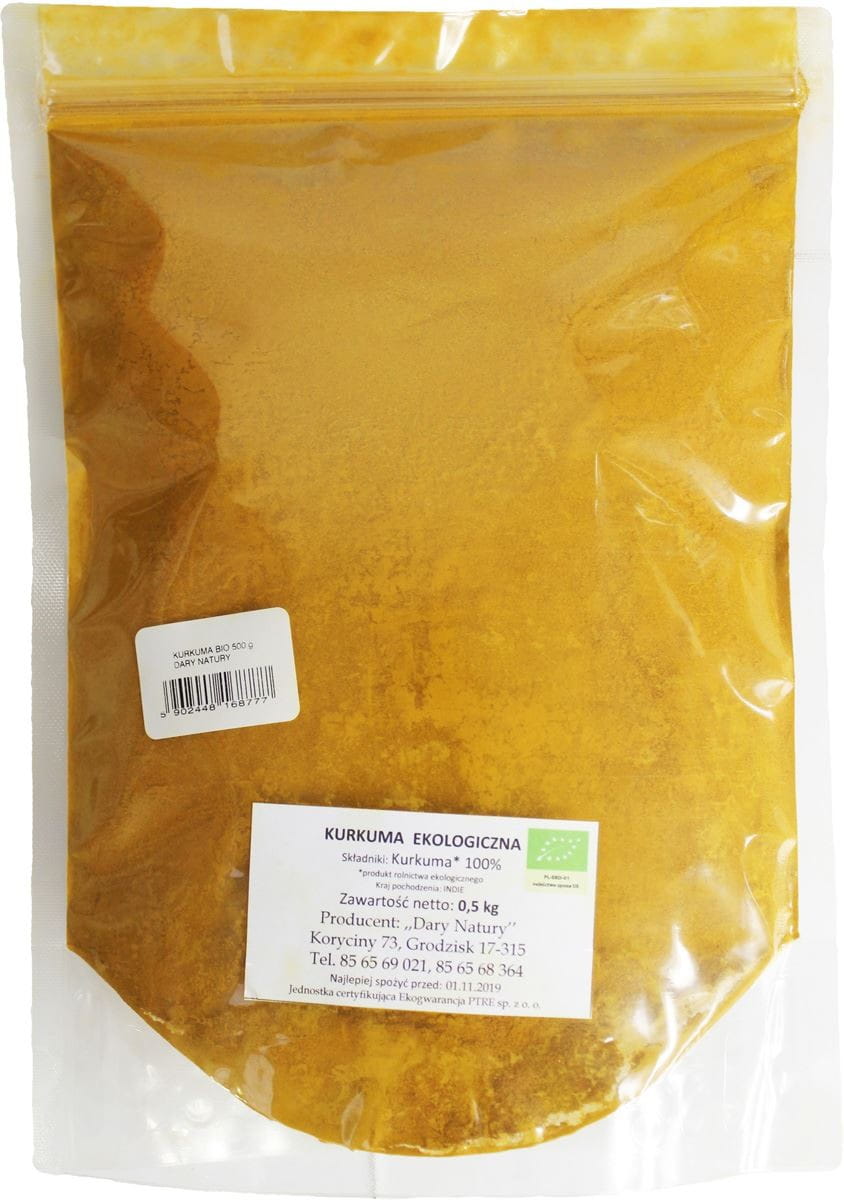 Curcuma BIO 500 g - HORECA CADEAUX DE LA NATURE