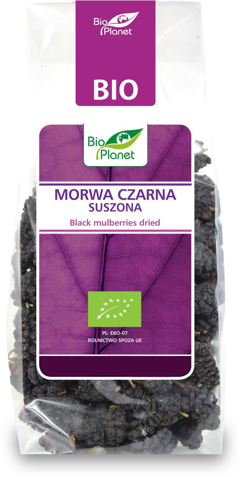 Mûrier noir séché BIO 100 g - BIO PLANET