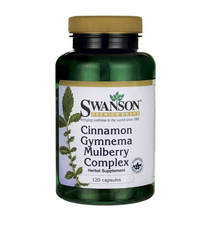 Cannelle gymnema complexe mûrier blanc 250mg cannelle mûrier 120 gélules SWANSON