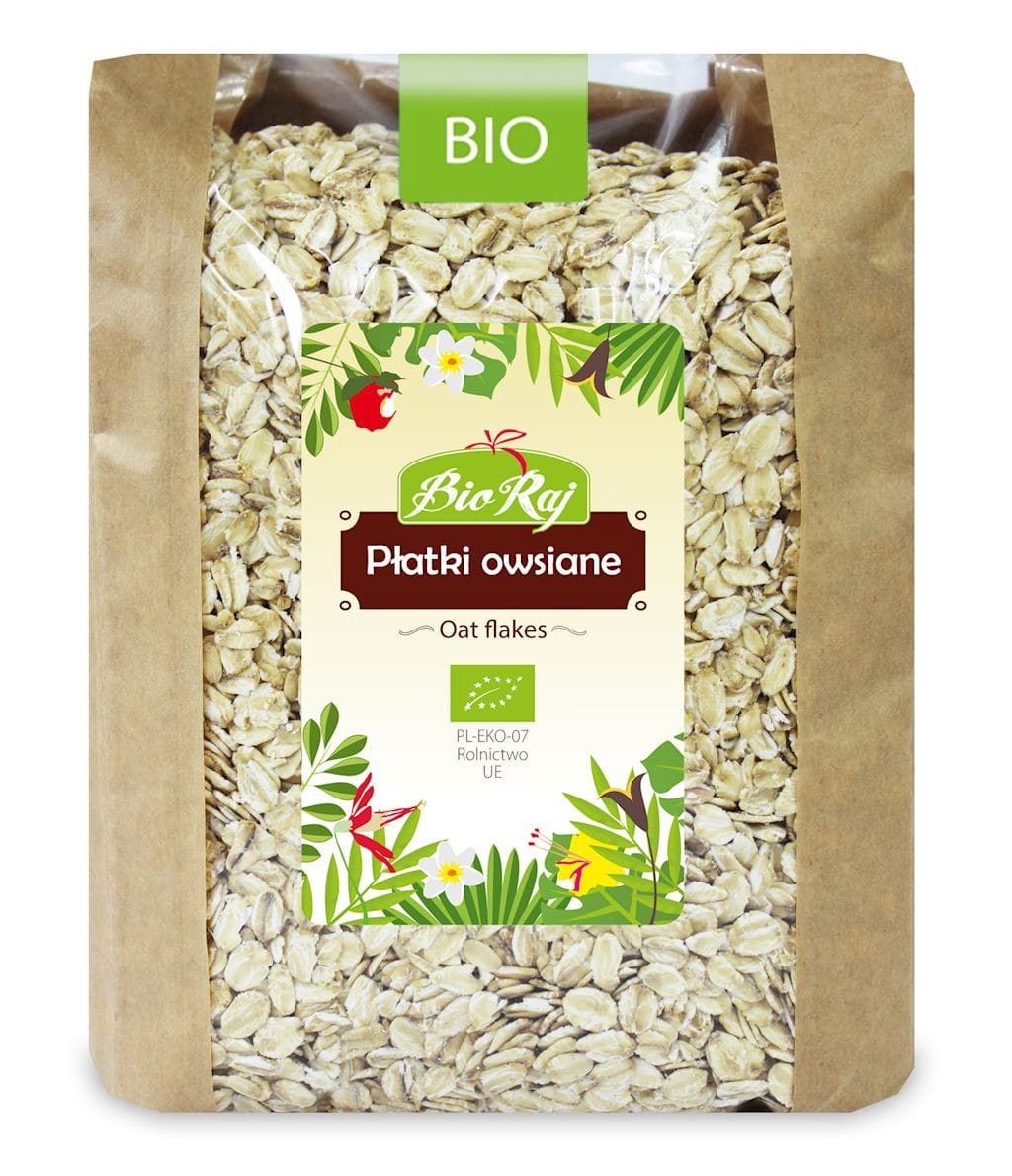 Flocons d'Avoine BIO 1 kg - BIO PARADISE