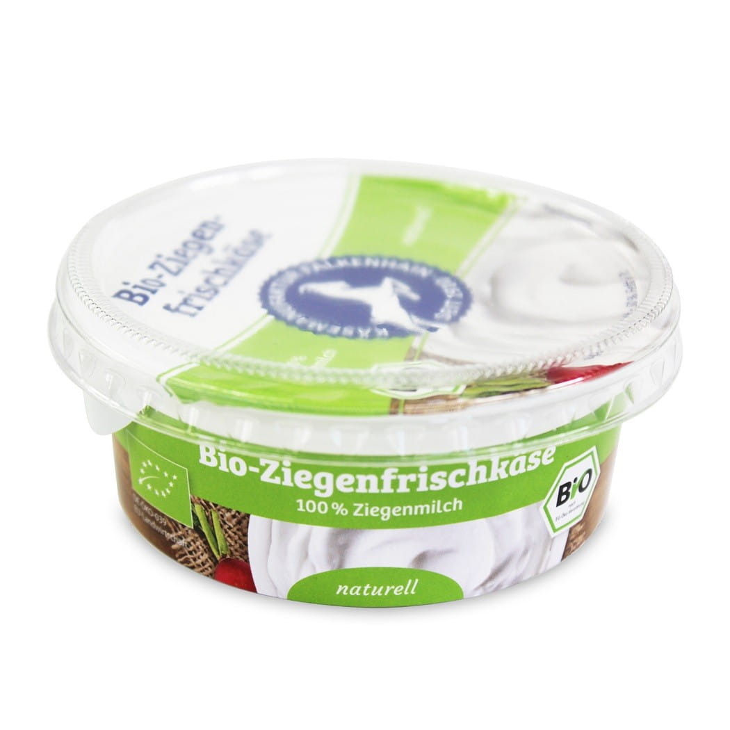 Fromage de chèvre frais BIO 125 g - KASEMANUFAKTUR FALKENHAIN