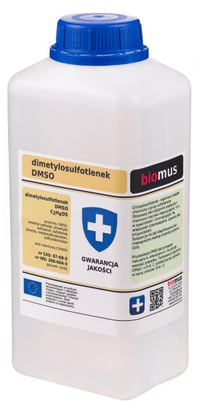 Diméthylsulfoxyde dmso emballage plastique 500ml BIOMUS