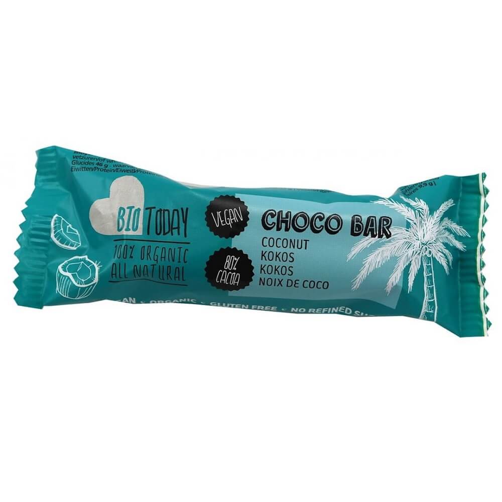 Tablette chocolat noir coco sans gluten BIO 40 g - BIOTODAY