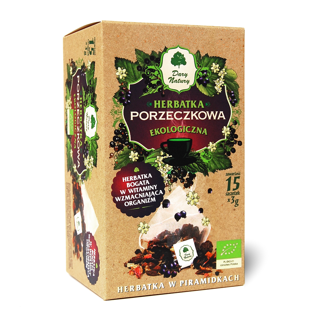 Tisane de groseille pyramide BIO (15 x 3 g) - CADEAUX DE LA NATURE
