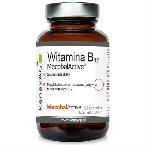 Vitamine B12 Méthylcobalamine 500mcg 60 gélules KENAY