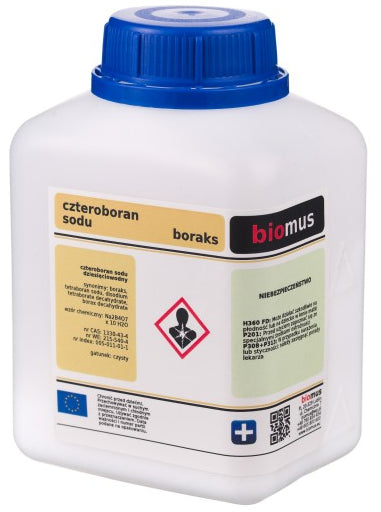 Tétraborate de sodium décahydraté borax borax 250g BIOMUS