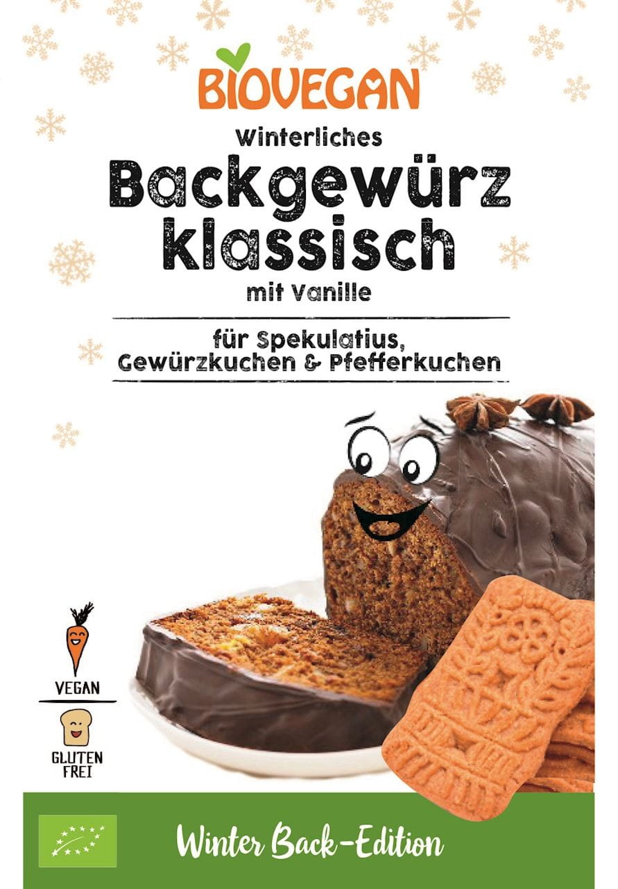 Épice pain d'épices à la vanille bourbon sans gluten BIO 15 g - BIO VEGAN