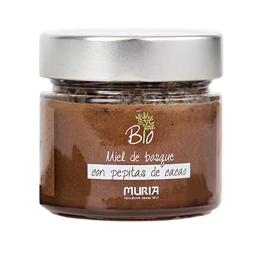Miel de forêt BIO aux fèves de cacao 250 g - MURIA