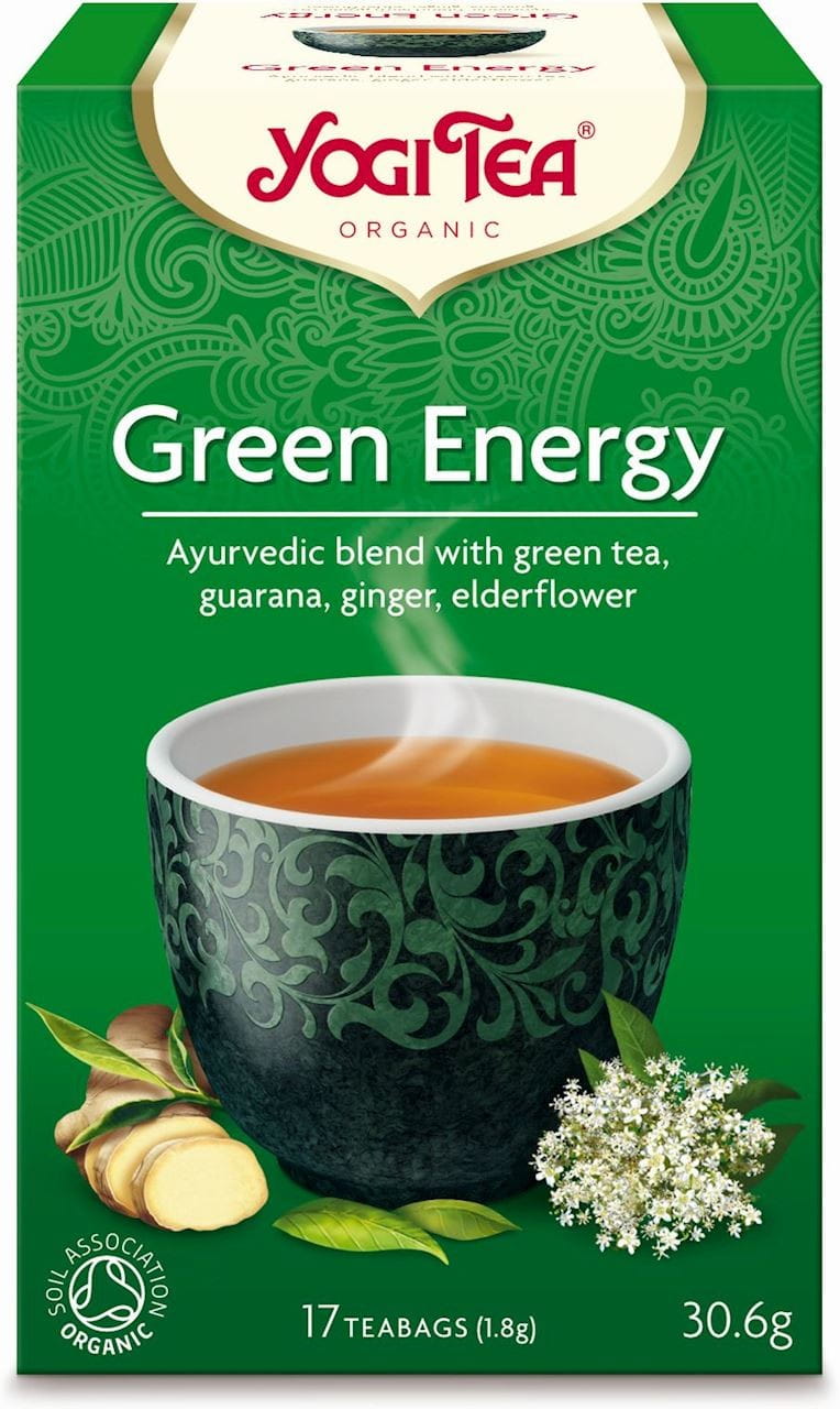 Thé BIO énergie verte (17 x 18 g) - YOGI TEA