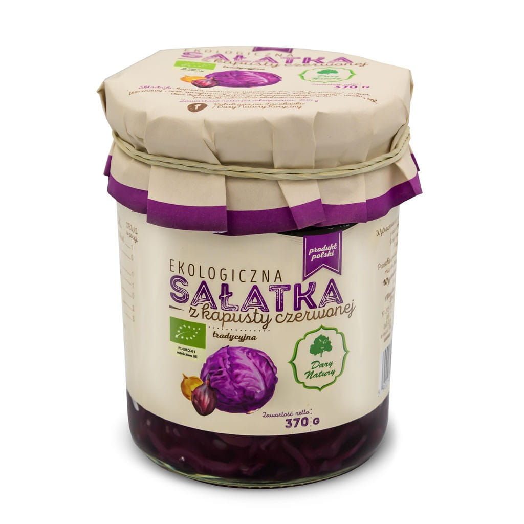 Salade de chou rouge BIO 170 g - CADEAUX DE LA NATURE