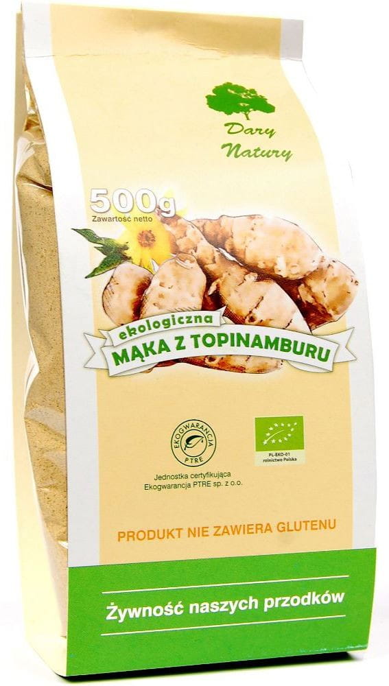 Farine de topinambours sans gluten BIO 500 g - DARY NATURY