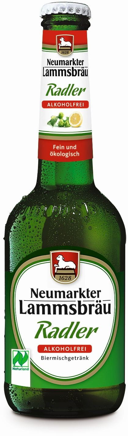 Radler de bière sans alcool BIO 330 ml - NEUMARKTER LAMMSBRAU