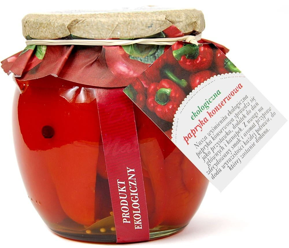 Conserves de poivrons BIO 490 g - CADEAUX DE LA NATURE