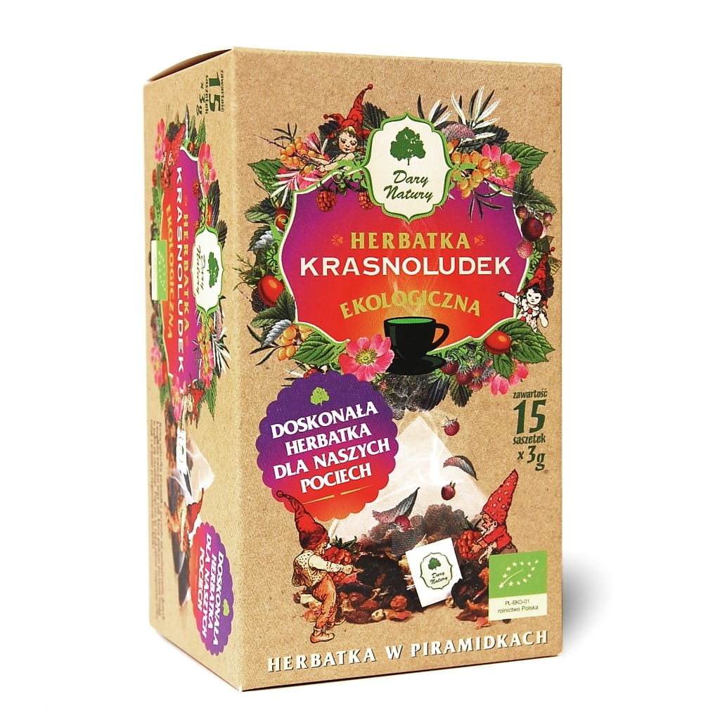 Tisane BIO krasnoludek pour bébé (15 x 3 g) - CADEAUX DE LA NATURE