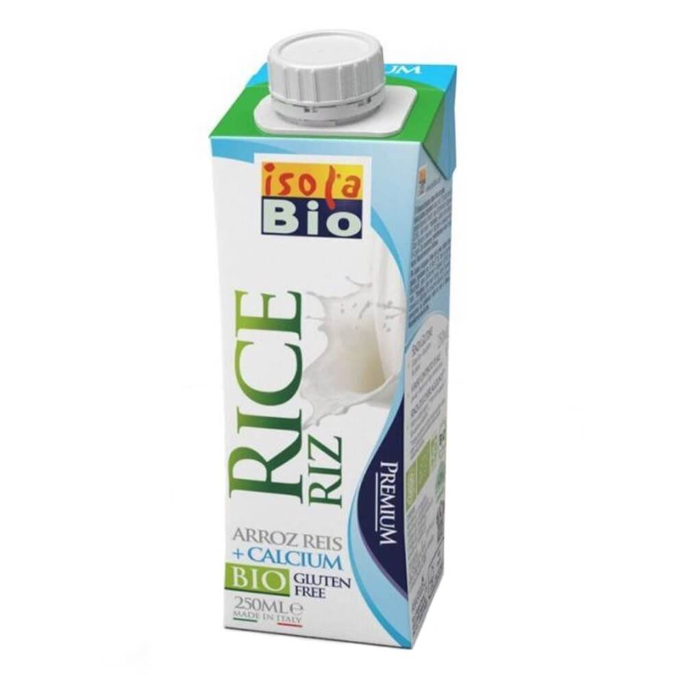 Boisson de riz au calcium sans gluten BIO 250 ml ISOLA bio