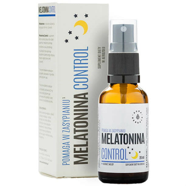Mélatonine control 120mg + extrait de mélisse 20ml AURA HERBALS
