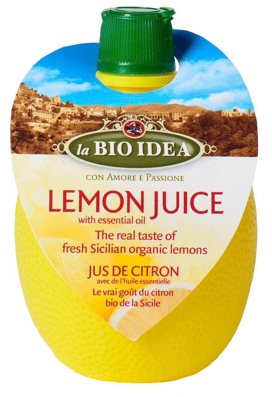 Jus de citron à l'huile de citron BIO 200 ml - LA BIO IDEA