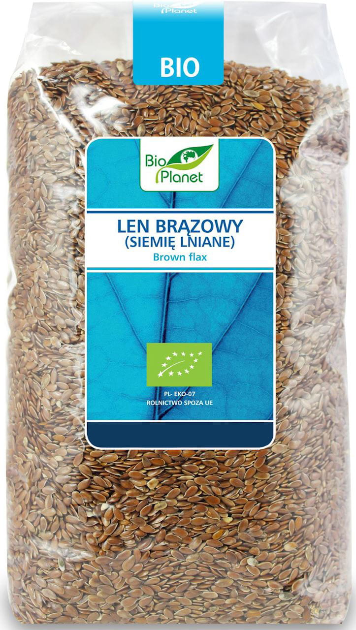 Lin brun (graines de lin) BIO 1 kg - BIO PLANET