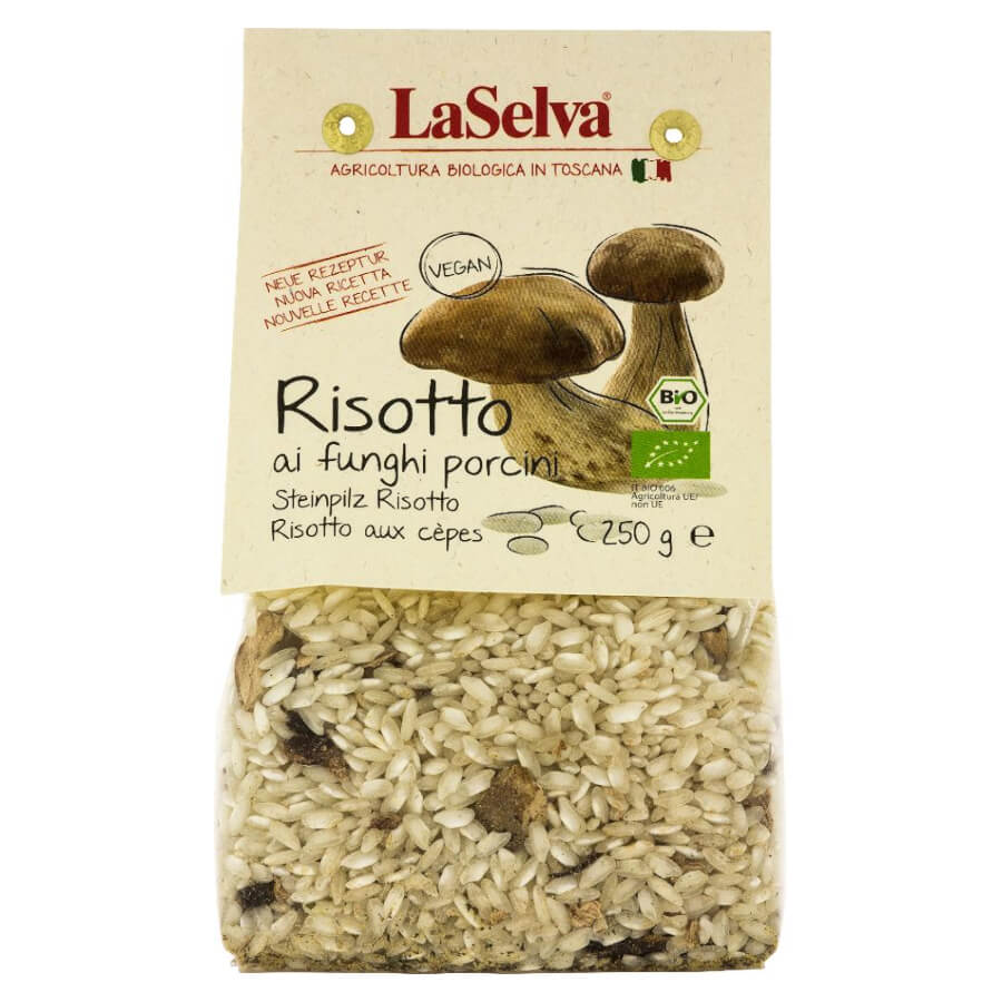 Risotto aux champignons BIO 250 g LASELVA