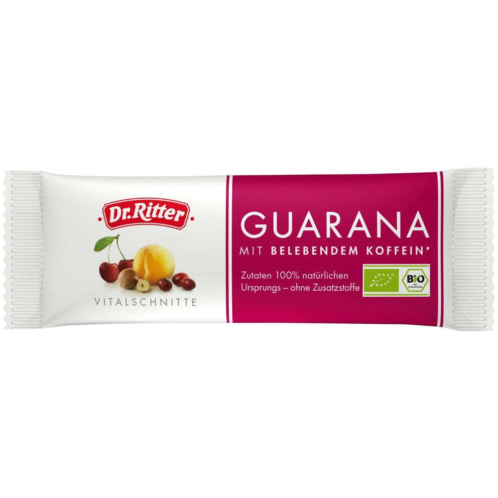 Barre énergétique Guarana BIO 40 g - DR. RITTER
