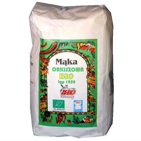 Farine d'épeautre type graham 1850 BIO 1000g - BABALSCY