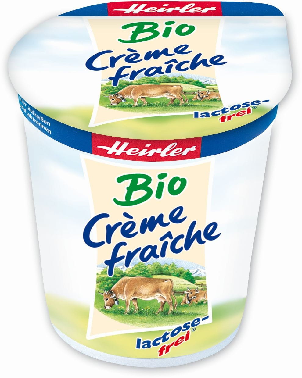 Crème sans lactose 30% de matière grasse BIO 150 g - HEIRLER