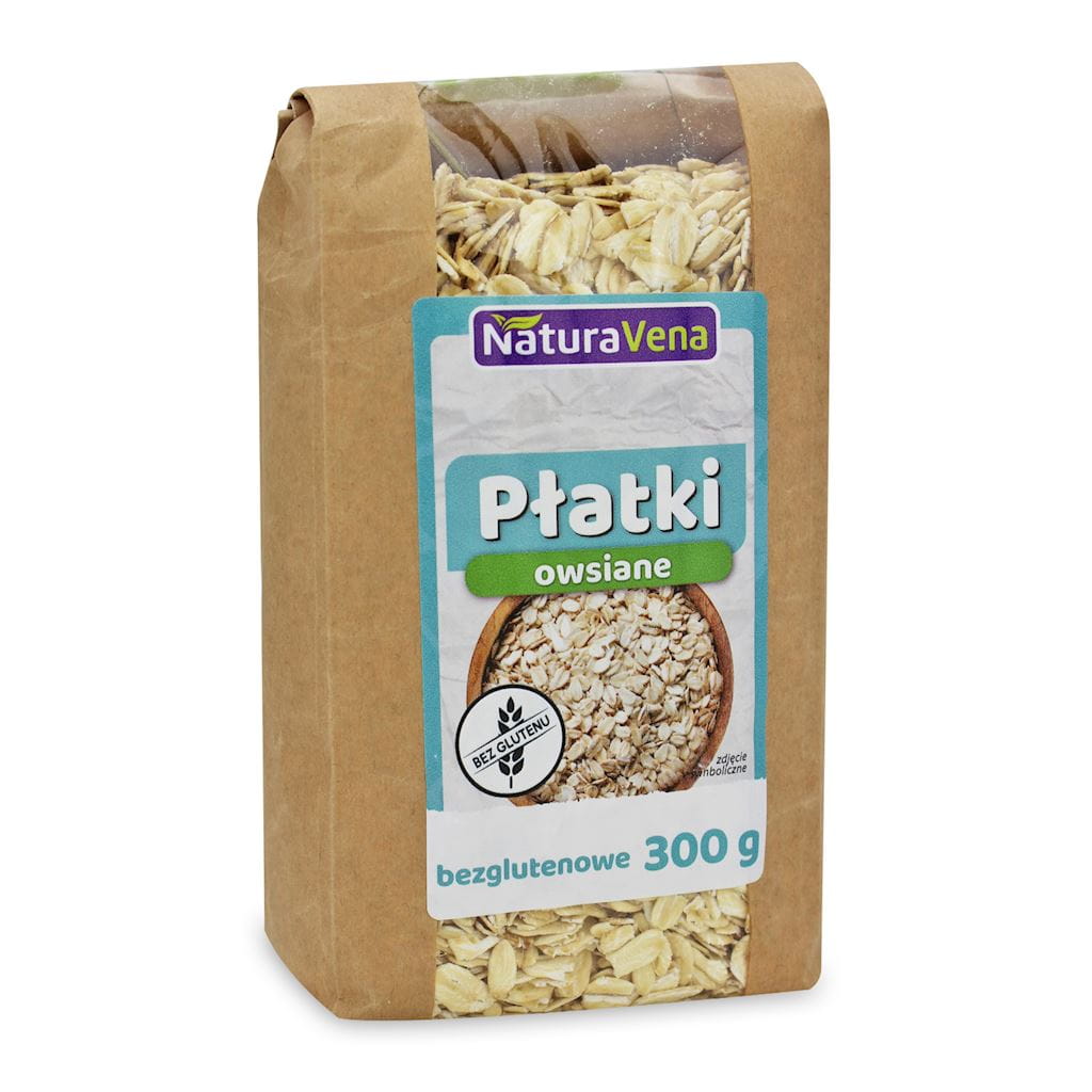 FLOCONS D'AVOINE SANS GLUTEN 300 g - NATURAVENA DDM: 11-2026