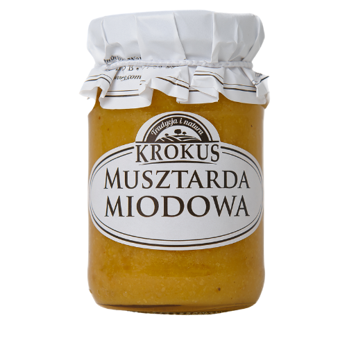 MOUTARDE AU MIEL 185 g - KROKUS DDM: 11-2026